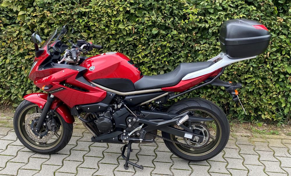 Motorrad verkaufen Yamaha XJ6 ABS Diversion mit Topcase und Heizgriffe Ankauf